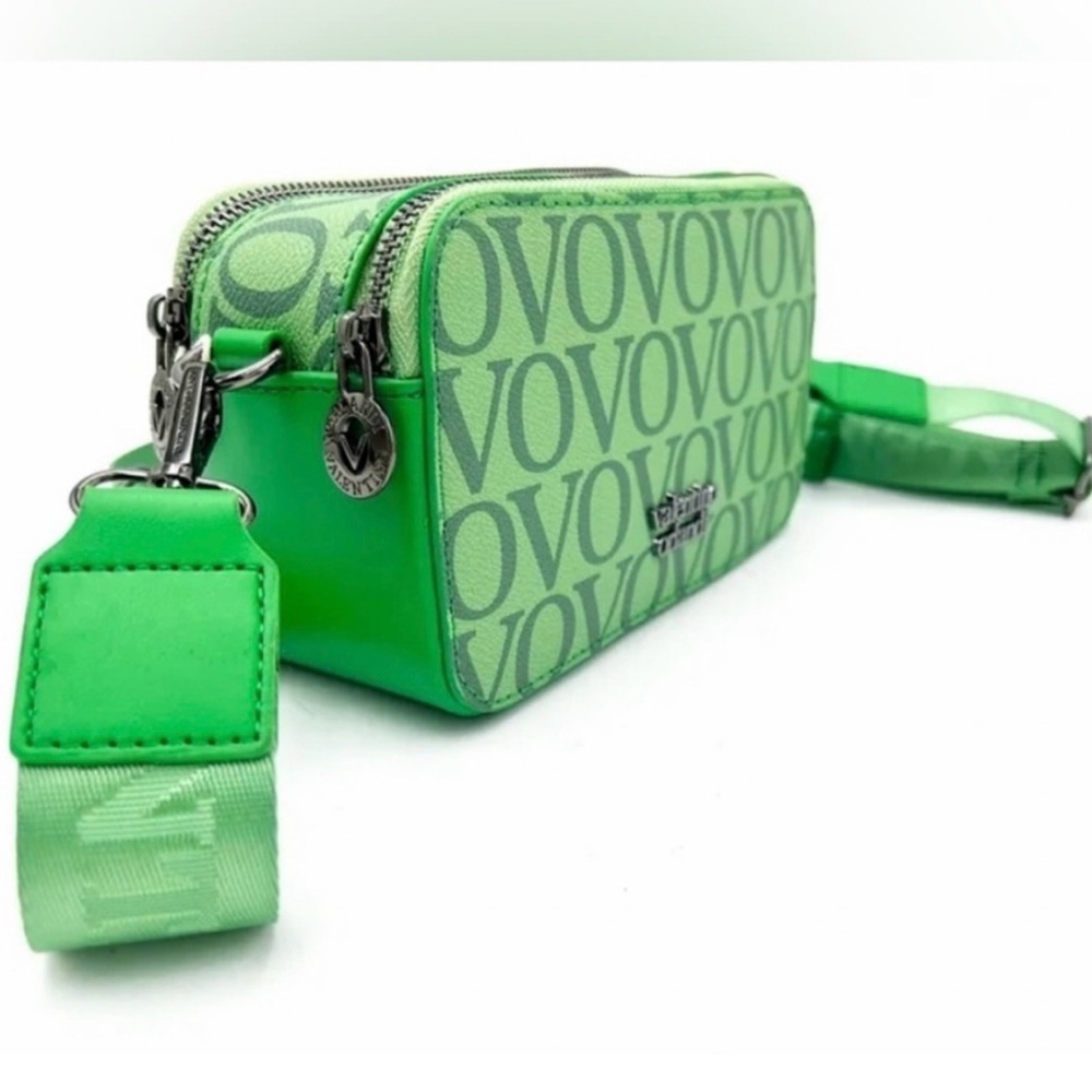 Italian Green Designer Crossbody Bag